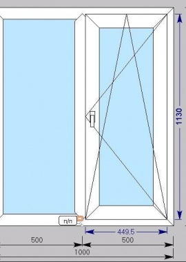 Купить окна ПВХ в СПБ и Гатчине недорого от производителя стоимость с установкой и доставкой.
