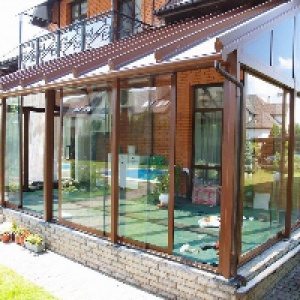 Остекление веранды в Гатчине