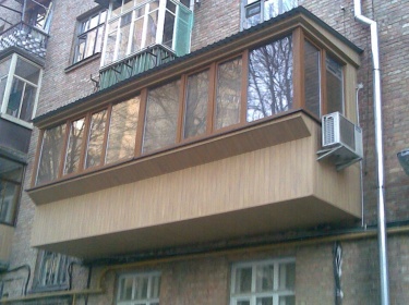 Остекление балкона 6 м